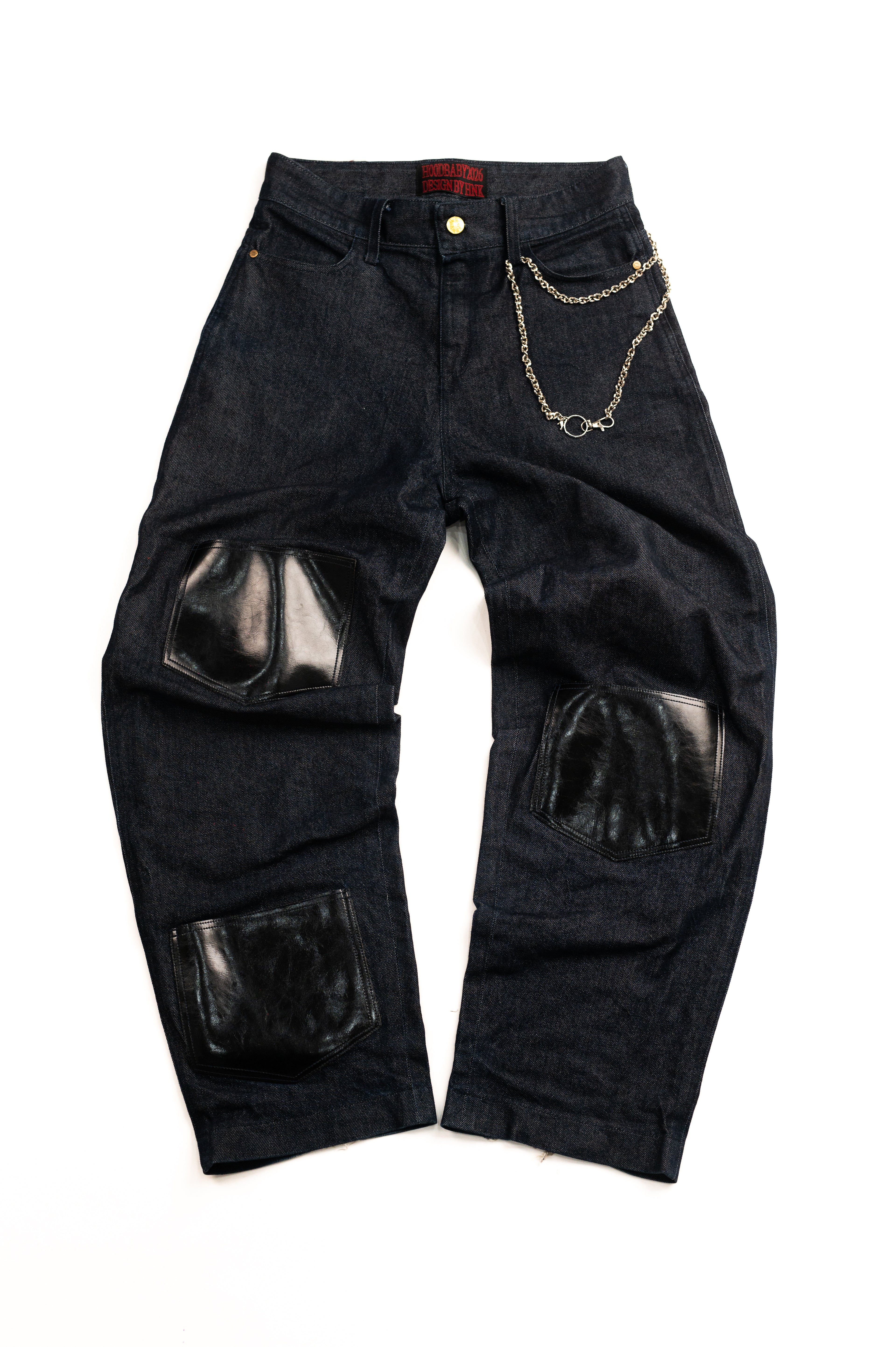 HBY RAW DENIM THUG PANT